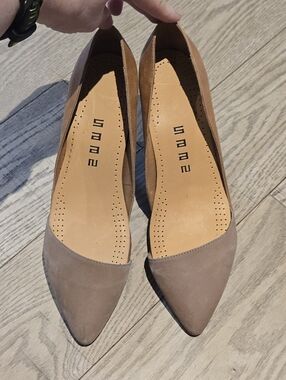 Jeffrey Campbell for Free People | Two Tone Swede Heels, Size 8